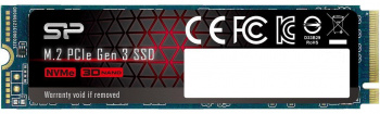 яВнутренний SSD Silicon Power 512GB A80, PCIe x2, R/W - 2250/3400 MB/s, (M.2), 2280, TLC 3D NAND (SP512GBP34A80M28) яВнутренний SSD Silicon Power 512GB A80, PCIe x2, R/W - 2250/3400 MB/s, (M.2), 2280, TLC 3D NAND (SP512GBP34A80M28)