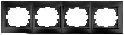 Рамка INTRO на 4 поста гор., СУ, Plano, антрацит (1/14/140/2100) 1-504-05 (Б0044581) Рамка INTRO на 4 поста гор., СУ, Plano, антрацит (1/14/140/2100) 1-504-05 (Б0044581)