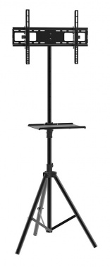 Телескопическая стойка-тренога для LED/LCD/Plasma телевизоров Arm media TR-STAND-2, black, 1 шт/уп, (10247) Телескопическая стойка-тренога для LED/LCD/Plasma телевизоров Arm media TR-STAND-2, black, 1 шт/уп, (10247)