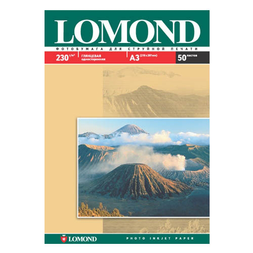 Фотобумага LOMOND А5 230 г/м2 глянец 50 лист. (1/30) (C0028933) Фотобумага LOMOND А5 230 г/м2 глянец 50 лист. (1/30) (C0028933)