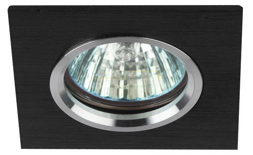Светильник ЭРА KL57 SL/BK литой алюминевый MR16 12V/220V 50W серебро/черный (100/2100) (Б0017255) Светильник ЭРА KL57 SL/BK литой алюминевый MR16 12V/220V 50W серебро/черный (100/2100) (Б0017255)