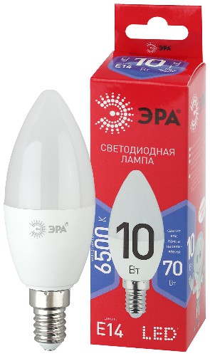 Лампа светодиодная ЭРА RED LINE LED B35-10W-865-E14 R Е14 / E14 10 Вт свеча холодный дневной свет (10/100/5000) (Б0045337) Лампа светодиодная ЭРА RED LINE LED B35-10W-865-E14 R Е14 / E14 10 Вт свеча холодный дневной свет (10/100/5000) (Б0045337)