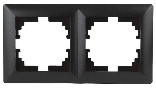 Рамка INTRO на 2 поста, СУ, Solo, антрацит (20/400/4800) 4-502-05 (Б0043414) Рамка INTRO на 2 поста, СУ, Solo, антрацит (20/400/4800) 4-502-05 (Б0043414)