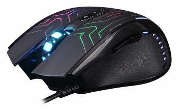 Мышь проводная A4Tech X87 черный оптическая (2400dpi) USB (8but) (1/40) (X87 (MAZE)) фото 3 Мышь проводная A4Tech X87 черный оптическая (2400dpi) USB (8but) (1/40) (X87 (MAZE)) фото 3