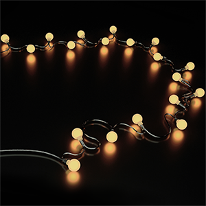 Гирлянда садовая GAUSS на солнечной батарее 30 светодиодных ламп Шары Белый свет Solar, 4,9 м длина, IP44 1/24 (GS032) Гирлянда садовая GAUSS на солнечной батарее 30 светодиодных ламп Шары Белый свет Solar, 4,9 м длина, IP44 1/24 (GS032)