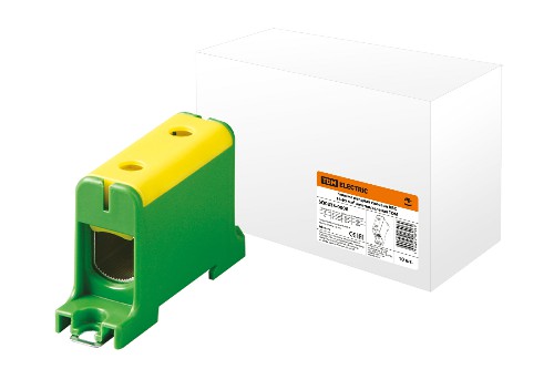 Клемма вводная силовая КВС 16-95 кв.мм. желтая/зеленая TDM (1/180) (SQ0833-0006) Клемма вводная силовая КВС 16-95 кв.мм. желтая/зеленая TDM (1/180) (SQ0833-0006)