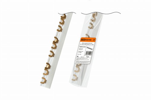 Шина соединительная 4П 100A FORK (вилка) 1м. TDM (SQ0802-0016) фото 2 Шина соединительная 4П 100A FORK (вилка) 1м. TDM (SQ0802-0016) фото 2