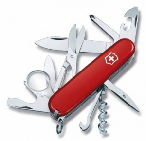 Нож перочинный Victorinox Explorer, 91 мм., 16 функций, красный (карт. коробка) (1.6703) фото 2 Нож перочинный Victorinox Explorer, 91 мм., 16 функций, красный (карт. коробка) (1.6703) фото 2