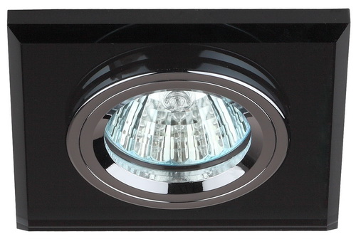 Светильник ЭРА DK8 CH/BK декор стекло квадрат MR16 12V/220V 50W хром/черный (50/2100) (C0043792) Светильник ЭРА DK8 CH/BK декор стекло квадрат MR16 12V/220V 50W хром/черный (50/2100) (C0043792)