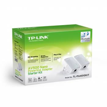 яСетевой адаптер Powerline TP-Link TL-PA4010KIT Fast Ethernet (дубль) фото 3 яСетевой адаптер Powerline TP-Link TL-PA4010KIT Fast Ethernet (дубль) фото 3