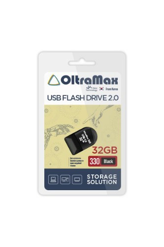 Флеш-накопитель USB 32GB OltraMax 330 чёрный (OM-32GB-330-Black) Флеш-накопитель USB 32GB OltraMax 330 чёрный (OM-32GB-330-Black)