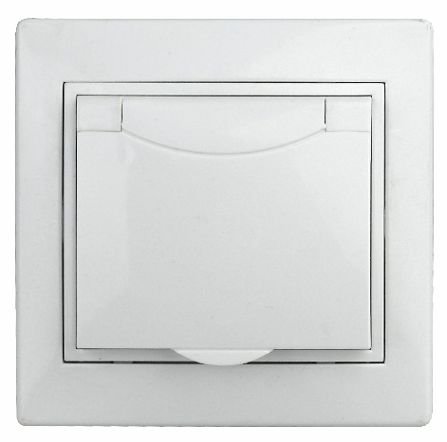 Розетка INTRO 2P+E Schuko с крышкой, 16АХ-250В, скрытой установки, Plano, белый (1/10/100/1000) (Б0027611) фото 8 Розетка INTRO 2P+E Schuko с крышкой, 16АХ-250В, скрытой установки, Plano, белый (1/10/100/1000) (Б0027611) фото 8