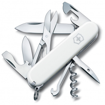 Нож перочинный Victorinox Climber, 91 мм., 14 функций, белый (карт. коробка) (1.3703.7) Нож перочинный Victorinox Climber, 91 мм., 14 функций, белый (карт. коробка) (1.3703.7)