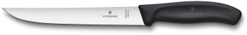 Кухонный нож Victorinox Swiss Classic, сталь, разделочный, лезвие 180 мм., прямая заточка, чёрный (блистер) (6.8103.18B) Кухонный нож Victorinox Swiss Classic, сталь, разделочный, лезвие 180 мм., прямая заточка, чёрный (блистер) (6.8103.18B)