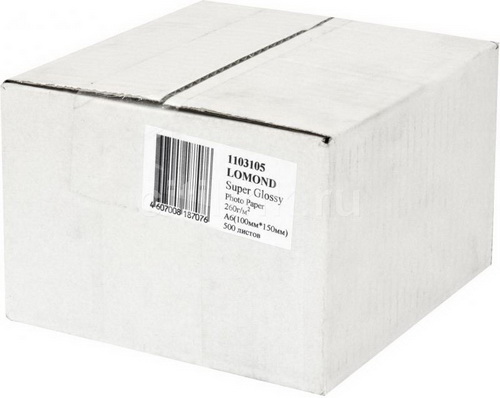 Фотобумага LOMOND 10x15 260 г/м2 Super Glossy 500 лист. (1/12) (C0017886) Фотобумага LOMOND 10x15 260 г/м2 Super Glossy 500 лист. (1/12) (C0017886)