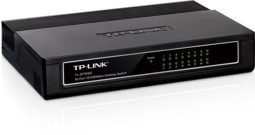 Коммутатор TP-LINK TL-SF1016D, 16 портов, 16 10/100M RJ45 ports (1/20) Коммутатор TP-LINK TL-SF1016D, 16 портов, 16 10/100M RJ45 ports (1/20)