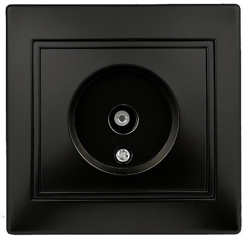 Розетка INTRO TV одиночная, IP20, СУ, Plano, антрацит (10/200/2400) 1-301-05 (Б0044573) Розетка INTRO TV одиночная, IP20, СУ, Plano, антрацит (10/200/2400) 1-301-05 (Б0044573)