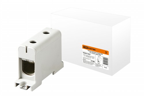 Клемма вводная силовая КВС 35-150 кв.мм. серая TDM (1/90) (SQ0833-0007) фото 2 Клемма вводная силовая КВС 35-150 кв.мм. серая TDM (1/90) (SQ0833-0007) фото 2