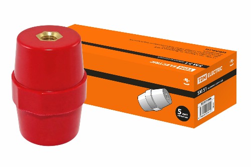 Изолятор SM51 силовой H51xD35xM8мм TDM (SQ0807-0005) фото 2 Изолятор SM51 силовой H51xD35xM8мм TDM (SQ0807-0005) фото 2