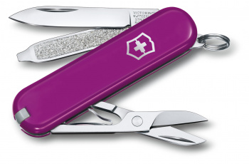 Нож перочинный Victorinox Classic Tasty Grape, 58 мм., 7 функций (карт. коробка) (0.6223.52G) Нож перочинный Victorinox Classic Tasty Grape, 58 мм., 7 функций (карт. коробка) (0.6223.52G)