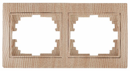 Рамка INTRO на 2 поста гор., скрытой установки, Plano, сосна (1/20/400/3200) (Б0030097) фото 5 Рамка INTRO на 2 поста гор., скрытой установки, Plano, сосна (1/20/400/3200) (Б0030097) фото 5