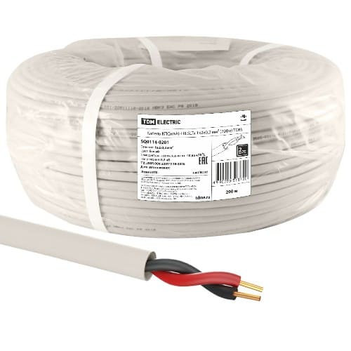 Кабель TDM силовой КПСнг(А)-FRLSLTx 1х2х0,2 мм² (200м) (SQ0114-0201) Кабель TDM силовой КПСнг(А)-FRLSLTx 1х2х0,2 мм² (200м) (SQ0114-0201)