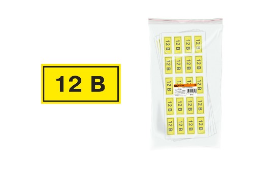 Наклейка символ "12В" 15х50мм TDM (SQ0817-0001) Наклейка символ "12В" 15х50мм TDM (SQ0817-0001)
