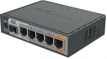 Роутер MIKROTIK RB760iGS 10/100/1000BASE-TX (1/40) (RB760IGS) фото 2 Роутер MIKROTIK RB760iGS 10/100/1000BASE-TX (1/40) (RB760IGS) фото 2