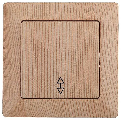 Переключатель INTRO 10А-250В, СУ, Solo, сосна (10/200/3200) 4-103-11 (Б0043283) Переключатель INTRO 10А-250В, СУ, Solo, сосна (10/200/3200) 4-103-11 (Б0043283)