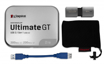 Флеш-накопитель яUSB 3.0 2 TB Kingston DataTraveler Ultimate GT (up to 300MB/s) (DTUGT/2TB) фото 5 Флеш-накопитель яUSB 3.0 2 TB Kingston DataTraveler Ultimate GT (up to 300MB/s) (DTUGT/2TB) фото 5