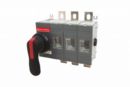 Рубильник ВНК-35-1 3П 250А с установленной фронтальной ручкой управления TDM (SQ0744-0003) фото 2 Рубильник ВНК-35-1 3П 250А с установленной фронтальной ручкой управления TDM (SQ0744-0003) фото 2