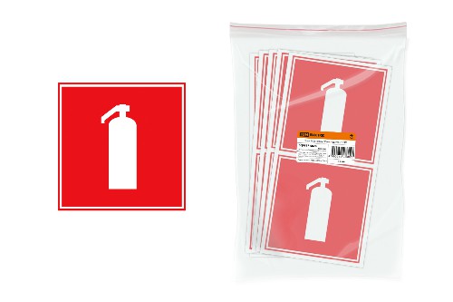 Знак 150х150мм "Огнетушитель" TDM (SQ0817-0024) Знак 150х150мм "Огнетушитель" TDM (SQ0817-0024)