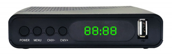 Ресивер DVB-T2 Hyundai H-DVB500 черный Ресивер DVB-T2 Hyundai H-DVB500 черный