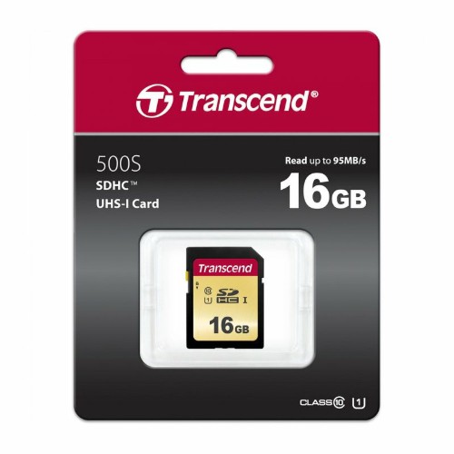 Карта памяти SDHC 16GB Transcend 500S UHS-I (TS16GSDC500S) Карта памяти SDHC 16GB Transcend 500S UHS-I (TS16GSDC500S)