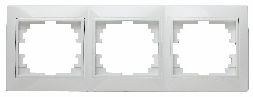 Рамка INTRO на 3 поста гор., скрытой установки, Plano, белый (1/14/280/2240) (Б0027627) фото 8 Рамка INTRO на 3 поста гор., скрытой установки, Plano, белый (1/14/280/2240) (Б0027627) фото 8