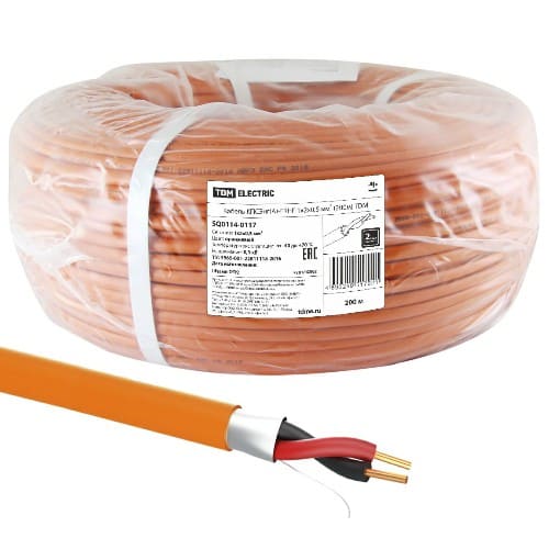 Кабель TDM силовой КПСЭнг(А)-FRHF 1х2х0,5 мм² (200м) (SQ0114-0117) Кабель TDM силовой КПСЭнг(А)-FRHF 1х2х0,5 мм² (200м) (SQ0114-0117)
