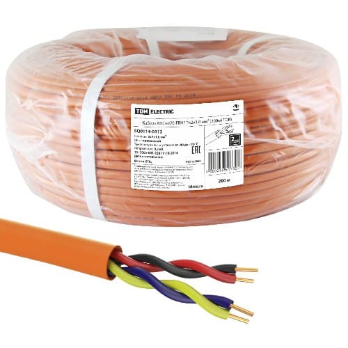 Кабель TDM силовой КПСнг(А)-FRHF 2х2х1,0 мм² (200м) (SQ0114-0112) Кабель TDM силовой КПСнг(А)-FRHF 2х2х1,0 мм² (200м) (SQ0114-0112)