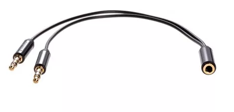 Кабель-переходник 3.5ST(M)/2*3.5 ST(F), 0.2м, TELECOM PRO <TAV204M-0.2M> (1/300) Кабель-переходник 3.5ST(M)/2*3.5 ST(F), 0.2м, TELECOM PRO <TAV204M-0.2M> (1/300)