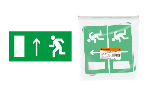 Знак "Направление к эвакуационному выходу прямо" 200х100мм TDM (SQ0817-0051) Знак "Направление к эвакуационному выходу прямо" 200х100мм TDM (SQ0817-0051)
