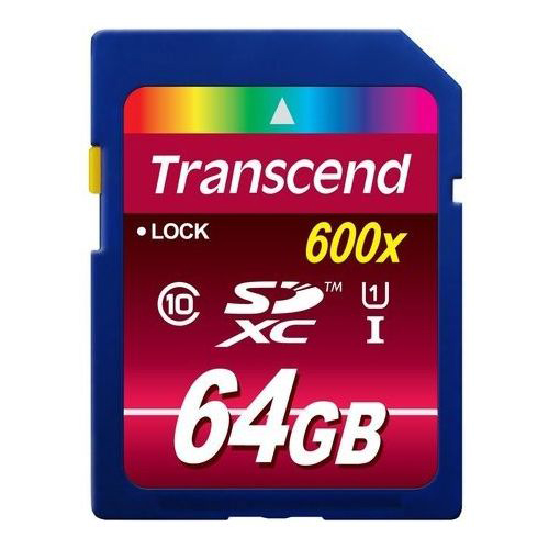 Карта памяти SDXC 64GB Transcend Class 10 UHS-I (600x) (TS64GSDXC10U1) Карта памяти SDXC 64GB Transcend Class 10 UHS-I (600x) (TS64GSDXC10U1)
