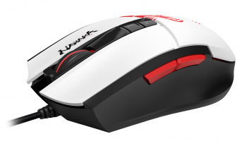Мышь проводная игровая A4TECH Bloody L65 Max белый/рисунок оптическая (12000dpi) USB (6but) (1/20) (L65 MAX NARAKA) фото 3 Мышь проводная игровая A4TECH Bloody L65 Max белый/рисунок оптическая (12000dpi) USB (6but) (1/20) (L65 MAX NARAKA) фото 3