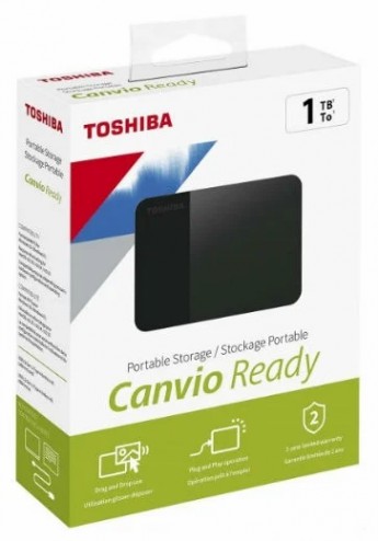 Внешний HDD Toshiba 1 TB Canvio Ready чёрный, 2.5", USB 3.0 (HDTP310EK3AA) Внешний HDD Toshiba 1 TB Canvio Ready чёрный, 2.5", USB 3.0 (HDTP310EK3AA)
