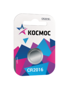 Элемент питания КОСМОС  CR 2016  BL1  (1/12/288) (KOC20161BL)