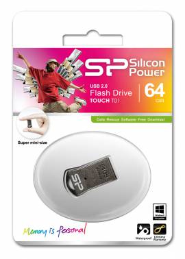 Флеш-накопитель USB 64GB Silicon Power Touch T01 серебро (SP064GBUF2T01V1K) Флеш-накопитель USB 64GB Silicon Power Touch T01 серебро (SP064GBUF2T01V1K)