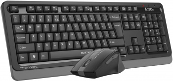 Комплект беспроводной Клавиатура+Мышь A4TECH Fstyler FGS1035Q клав:черный/серый мышь:черный/серый USB Multimedia (FGS1035Q GREY)(1/10) фото 3 Комплект беспроводной Клавиатура+Мышь A4TECH Fstyler FGS1035Q клав:черный/серый мышь:черный/серый USB Multimedia (FGS1035Q GREY)(1/10) фото 3