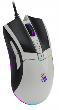 Мышь проводная A4Tech Bloody W90 Max белый оптическая (10000dpi) USB (10but) (1/40) (W90 MAX PANDA) фото 2 Мышь проводная A4Tech Bloody W90 Max белый оптическая (10000dpi) USB (10but) (1/40) (W90 MAX PANDA) фото 2