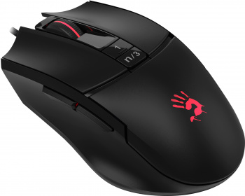 Мышь проводная A4TECH Bloody L65 Max черный оптическая (12000dpi) USB (1/20) (L65 MAX/STONE BLACK) фото 7 Мышь проводная A4TECH Bloody L65 Max черный оптическая (12000dpi) USB (1/20) (L65 MAX/STONE BLACK) фото 7