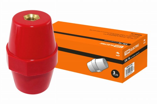 Изолятор SM76 силовой H76xD50xM10мм TDM (SQ0807-0006) фото 3 Изолятор SM76 силовой H76xD50xM10мм TDM (SQ0807-0006) фото 3