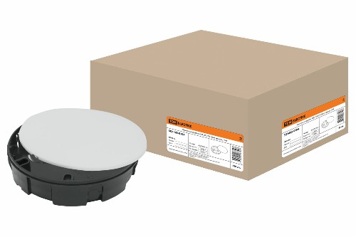 Монтажная коробка У194 СП D75х15мм, крышка, TDM (1/120) (SQ1402-0194) фото 3 Монтажная коробка У194 СП D75х15мм, крышка, TDM (1/120) (SQ1402-0194) фото 3