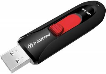 Флеш-накопитель USB 64GB Transcend JetFlash 590 чёрный (TS64GJF590K) фото 2 Флеш-накопитель USB 64GB Transcend JetFlash 590 чёрный (TS64GJF590K) фото 2